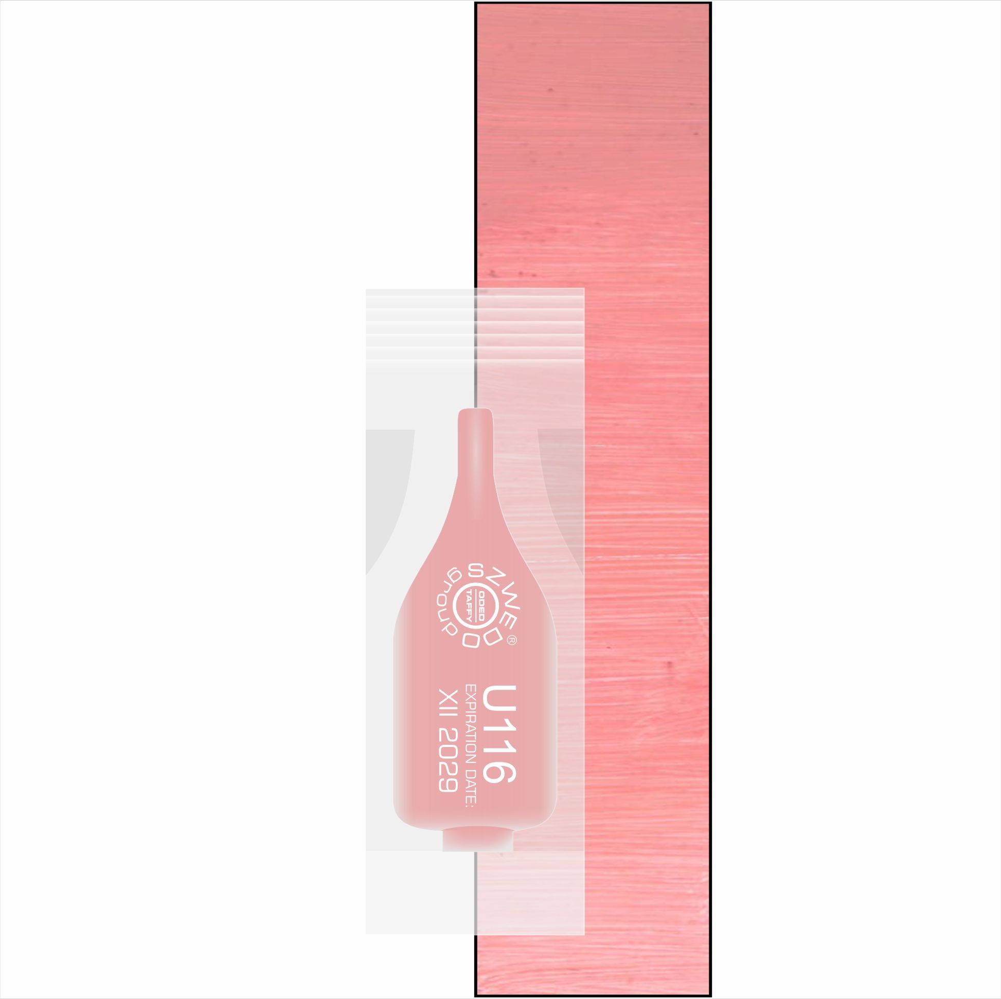 UBI U116 Nude rose